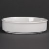 Stohovateľné tapas taniere Olympia Whiteware 13,4 cm (6 kusov)