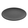 Olympia Fusion okrúhle taniere 20,3 cm čierne (6 kusov)