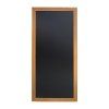 Securit dlhý nástenný tanier s teakovým efektom 120x56cm