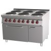 Sporák el. s rúrou, 6xplatňa, 1200/900 SPT-90/120-21E