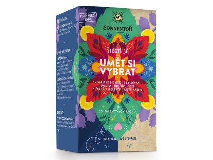 Sonnentor caje porcovane Stesti je Umet si vybrat
