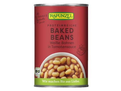 Rapunzel konzerva fazole v rajcatove omacce 400g
