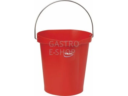 vedro 12 litru cervena