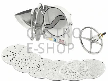 krouhac s platkovacem a strouhaci set spar