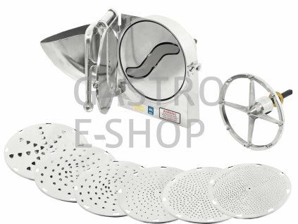 krouhac s platkovacem a strouhaci set spar