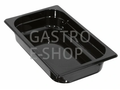 gn 1 4 h 65 mm polykarbonat cerny