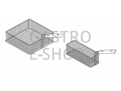 Koš do fritézy GL20 a E7F18 (úzký)