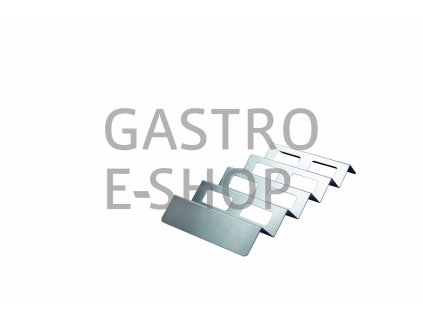 prodejni podlozka z otvory nerez 370x175x35 mm