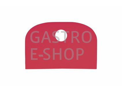 sterka na kutr plast cervena d 148x 98 mm