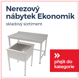 Nerezový stůl