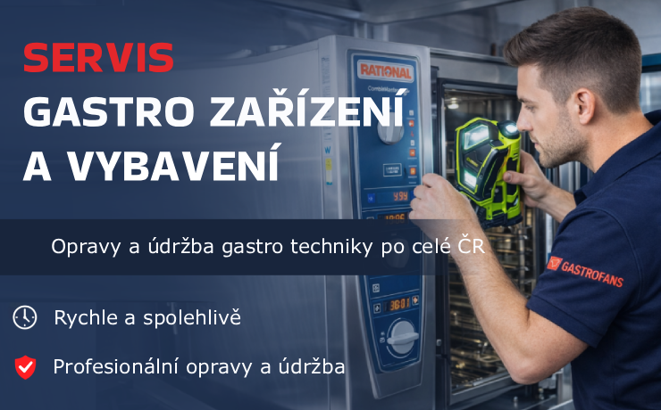 Servis gastro zařízení
