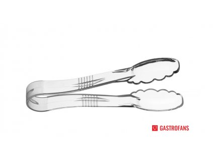 Servírovací kleště - transparent - L 230 mm