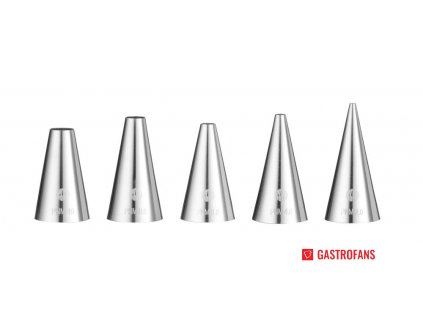 Trysky - hladké, o2-4-6-8-10  Hendi