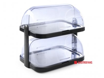 Rolltop chladicí vitrína - 440x320x(H)440 mm