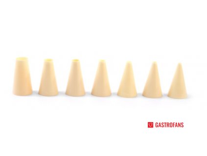 Trysky - hladké, o 5-7-9-11-13-15-17  Hendi