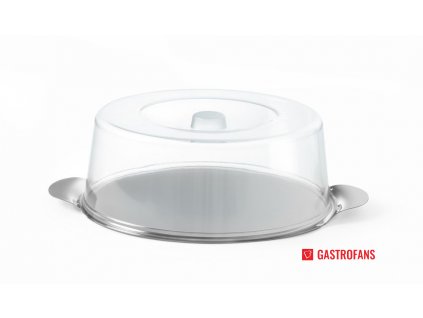 Podnos na dort s poklopem - ø300x(H)110 mm