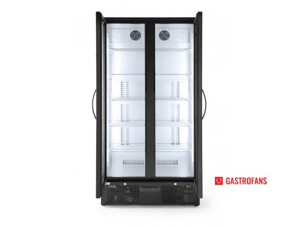 Lednička na nápoje 2-dveřová, obj. 448 l, 2/10?C, 220-240V/300W, R600a, 900x515x(H)1820mm