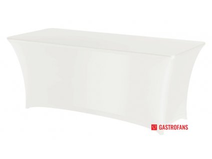 Potah Symposium obdélníkový, 810934, Bílá, 1200x760x(H)730mm Hendi