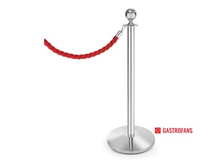 Bariérový sloup nerez - sloup + základna - ø360x(H)1010 mm