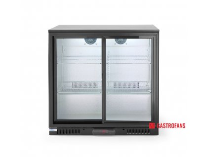Barová chladničká s posuvnými dveřmi 197L, 2/10?C, 220-240V/160W, R600a, 900x500x(H)900mm