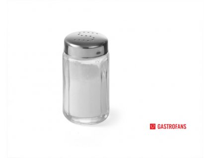 Solnička a pepřenka - 6 ks, solnička, 6 ks., o40x(H)70mm  Hendi