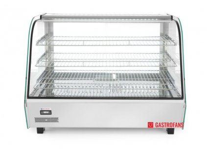 Vitrína ohřívací nastavitelná, 160 litrů, 30/90˚C, 230V/1500W, 857x568x(H)686mm