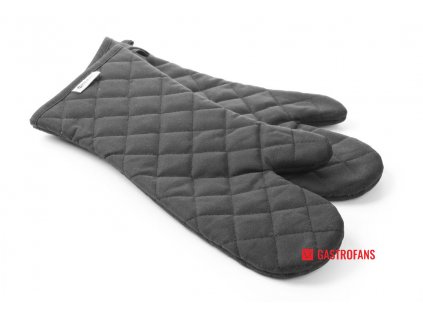 Žáruvzdorné rukavice, ohnivzdorný povrch - bavlna s ohnivzdorným povlakem - L 380 mm