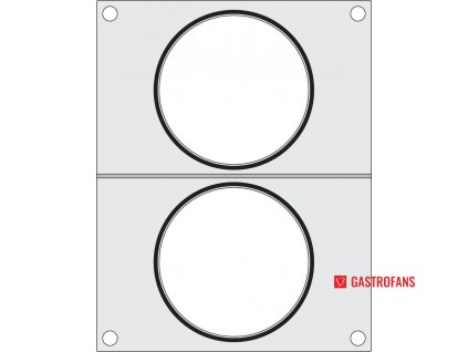 Matrice do baličky Hendi, na dvě polévkové misky ø115 mm
