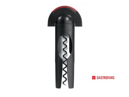 Vývrtka s nožíkem na fólii, Černá, (L)200mm Victorinox