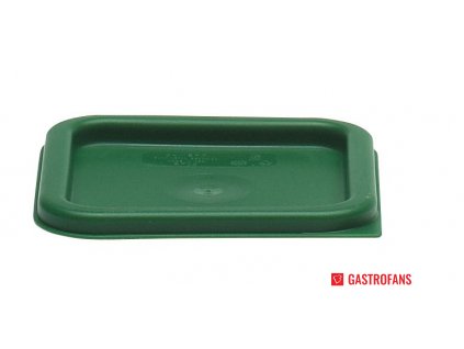 Víko pro nádobu CamSquare® společnosti CAMBRO, pro nádoby o objemu 1,9 litru a 3,8 litru, zelené, Zelená, 190x190x(H)16mm