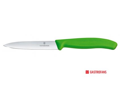Nůž na zeleninu hladký, Zelená, (L)212mm