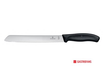 Nůž na chleba, Černá, (L)340mm