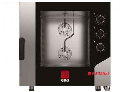 Paro konvekční pec / elektrický konvektomat EKA Millennial Smart Bakery, 6x 600mm x 400mm - elektromechanické ovládání