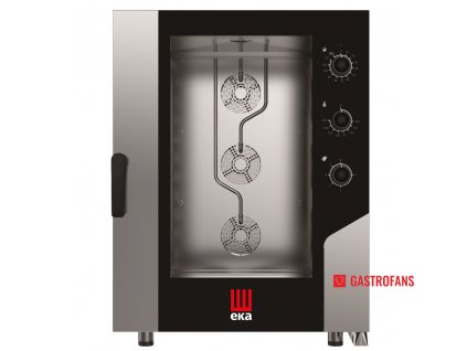 Paro konvekční pec / elektrický konvektomat EKA Millennial Smart Bakery, 10x 600mm x 400mm - elektromechanické ovládání ThermoCook