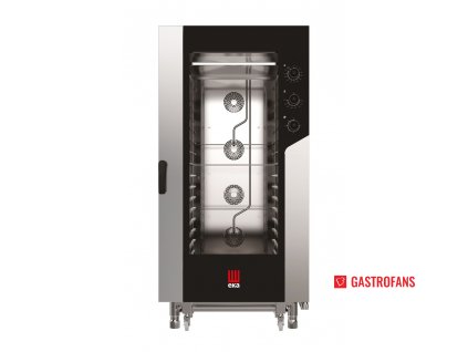 Paro konvekční pec / elektrický konvektomat EKA Millennial Smart Bakery, 16x 600mm x 400mm - elektromechanické ovládání ThermoCook