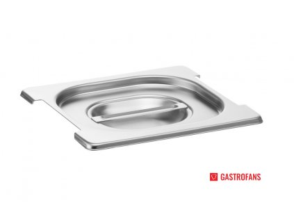 Víko gastronádoby s výřezem pro ucha, GN 1/6, 176x162mm