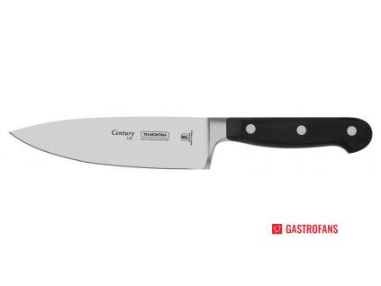 Nůž šéfkuchaře Century, Černá, (L)330mm