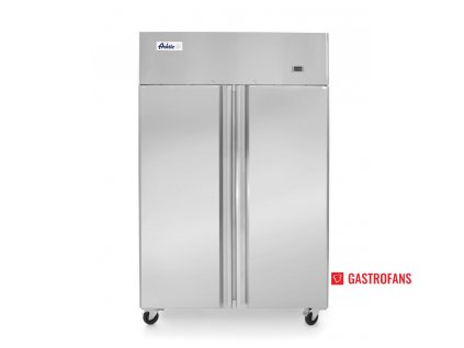 Gastro chladicí skříň dvoukřídlá | 900 l – nerez Hendi