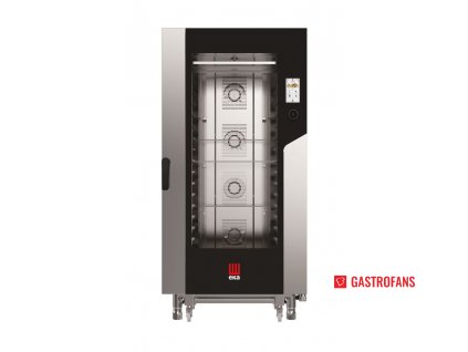 Konvektomat EKA Millennial Touch Screen Pekařský, s automatickým mycím systémem, 16x cukrářský plech 600x400 mm ThermoCook  Hendi