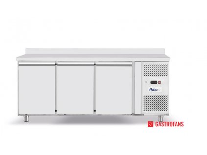 Mrazící stůl, Mrazící pult třídveřový Profi Line 420L, GN 1/1, 420L, -22/-18˚C, 600W, R290,