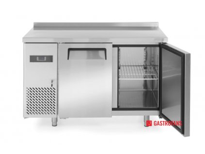 Chladící stůl, chlaďák, Lednicový pult dvoudveřový Kitchen Line 220L, 166L, -2/8˚C, 230V/300W, R600a, 1200x600x(H)850mm