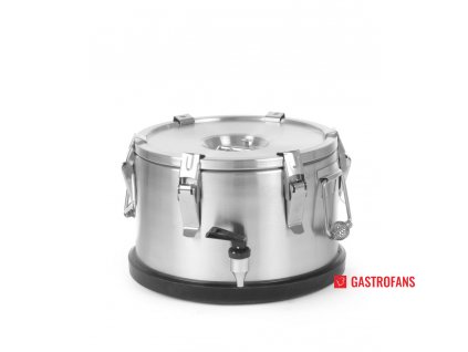 Nerezová přenosná termoska Profi Line s kohoutkem – 10 l  Hendi