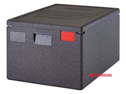 Termoizolační box Cam GoBox® plnění shora, 600×400 mm, 80 l, 80L, Černá, 690x490x(H)370mm