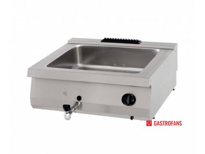 Plynová varná deska Heavy Duty Bain Marie - hloubka 70 cm