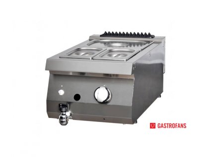 Plynová varná deska Heavy Duty Bain Marie - hloubka 70 cm