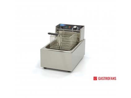 Profi fritéza na 6 l oleje s odnímatelnou GN o objemu 10 litrů  Maxima