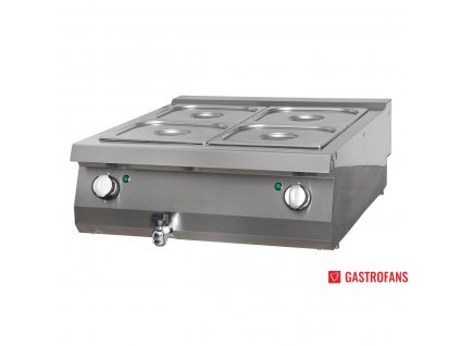 Bain Marie Premium - elektrická - dvojitá jednotka - hloubka 90 cm