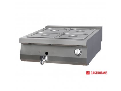 Plynová varná deska Premium Bain Marie - dvojitá jednotka - hloubka 90 cm