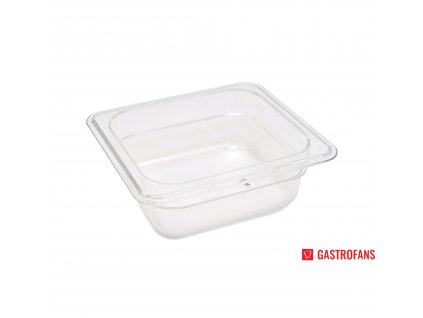 Gastronádoba 1/6 GN - hloubka 6,5 cm - 17,6 x 16,2 cm - polykarbonát Maxima