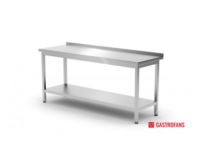 Pracovní stůl s policí, montovaný 1800x600x(H)850 mm
